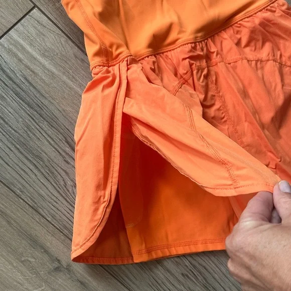 Orange Active Romper/Shortsie - Picture 6 of 6